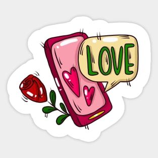 Valentines Day Sticker